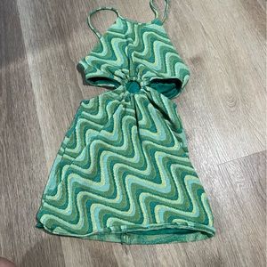 ZARA SIZE MEDIUM GOOVY MINI DRESS